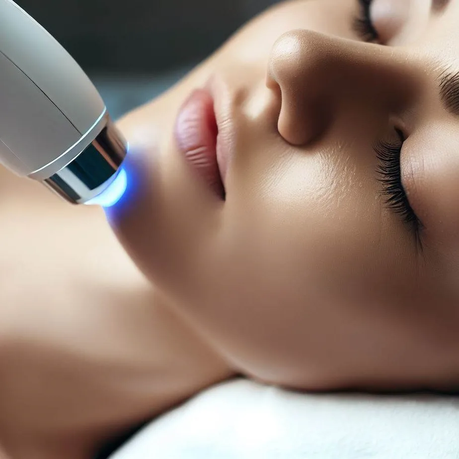 Curățare facială cu ultrasunete